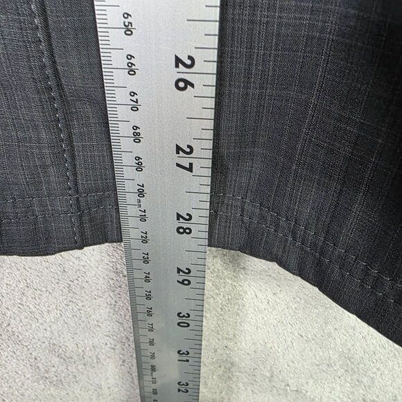 Mens Eddie Bauer Gray Full Zip Jacket 100% Polyester Dolese Fleece Lining XL - Picture 8 of 10